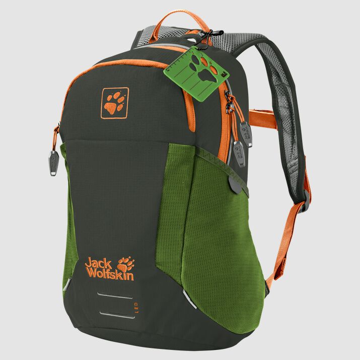 Mochila Ciclismo Jack Wolfskin Moab Jam Niños Verdes Mexico-1531692